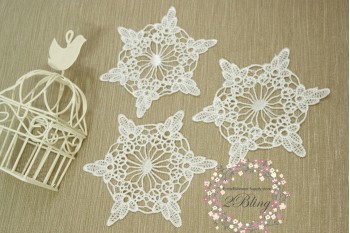 Bloom Venice Motif, 10cm, (Pack of 3)